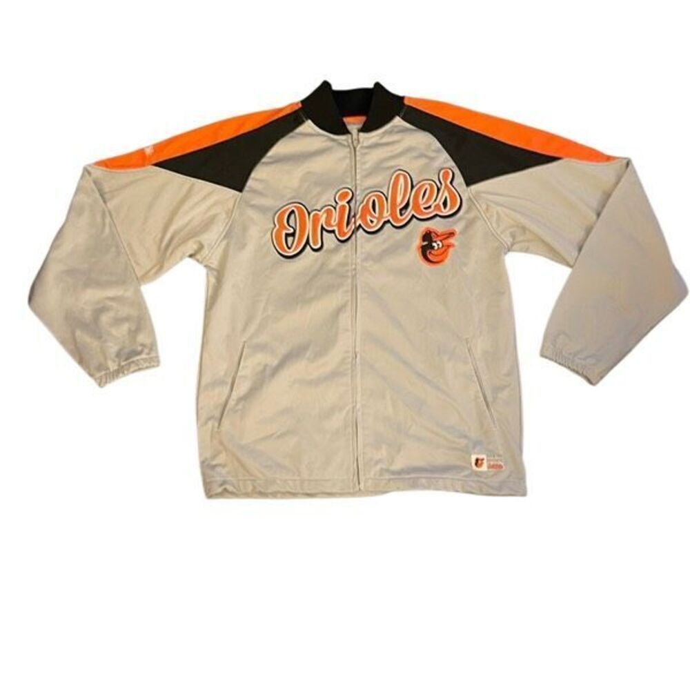 Stitches “ Orioles” Full Zip Track Jacket